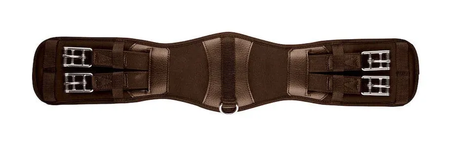 Sangle anatomique dressage en mousse Collegiate – 80 cm – Marron Dernire Chance