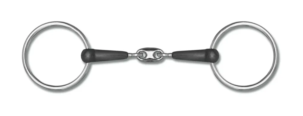 Mors Waldhausen en caoutchouc double brisure - 115 mm Offre Du Jour