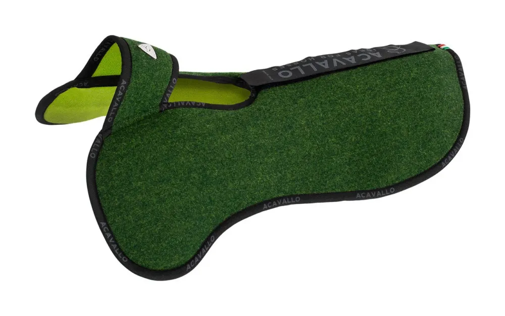 Amortisseur Piuma double feutre arrire Equestro - Fort / vert Prix Bas