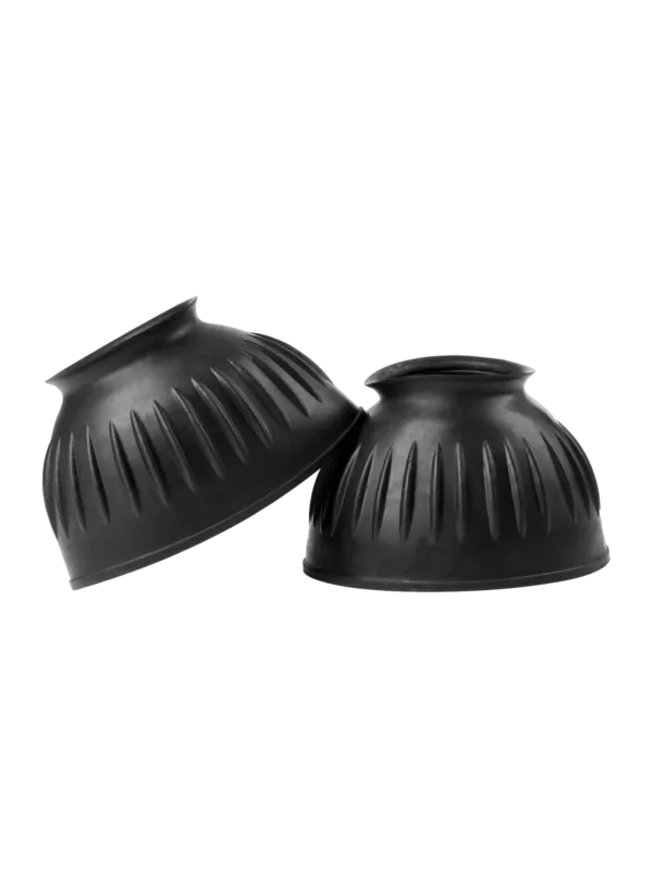 Offre Spciale Cloches en caoutchouc LeMieux nervures - L - Noir