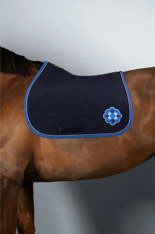 Promotion Saisonnire Tapis de selle Harcour x Versailles Charles - Dressage - Marine