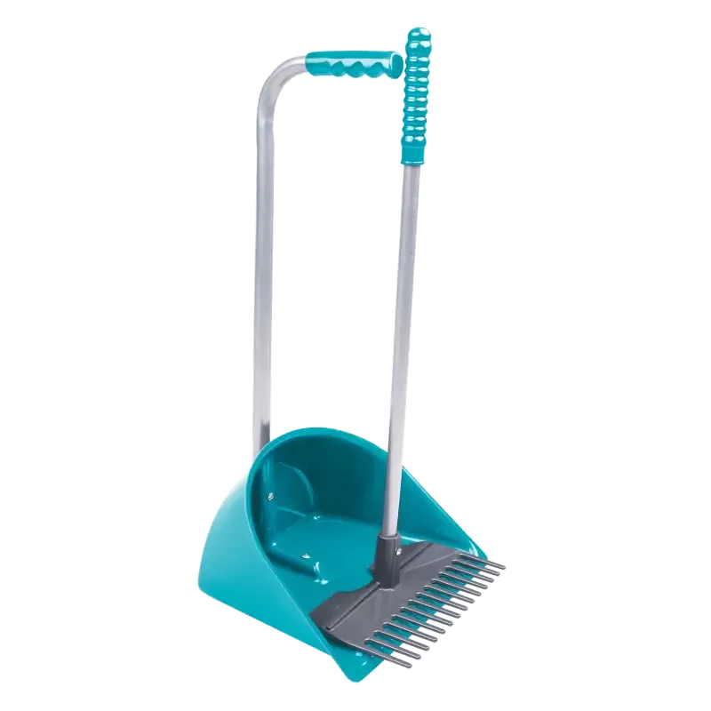 Pelle ramasse crottin mini cheval pour enfants Waldhausen - Bleu azur Soldes