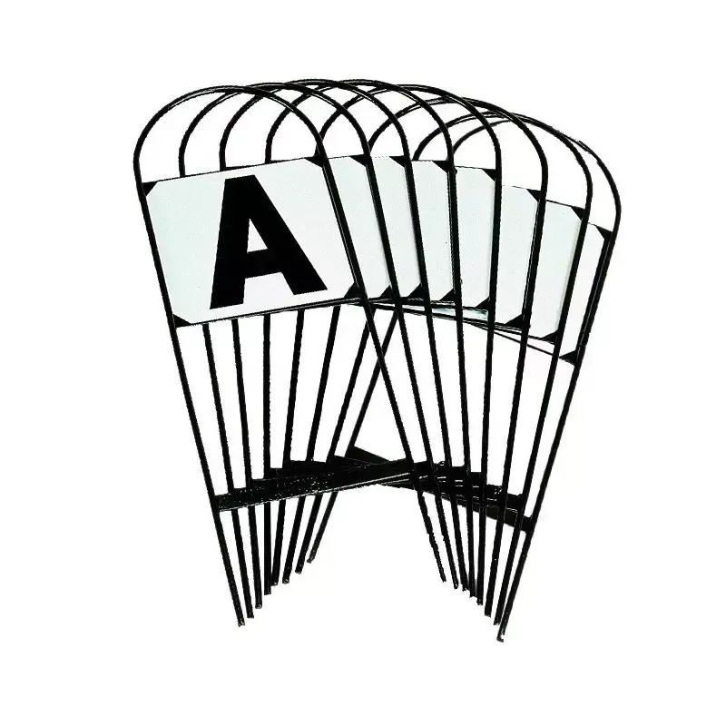 Lettres de dressage sur pied Waldhausen lot de 8 - Noir Certifi