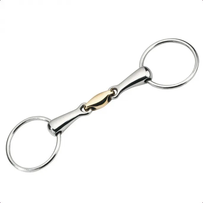 Mors 2 anneaux Anatomic double brisure olive cyprium - Feeling - 125 mm Achat Immdiat