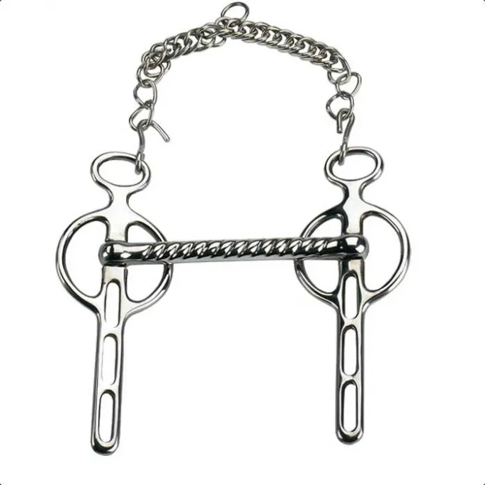 Livraison Gratuite Mors liverpool droit 1/2 torsad 3 passes - Feeling - 145 mm
