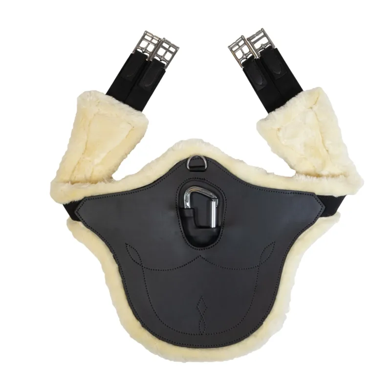 Authentique Cincha Kentucky Sheepskin Anatomic Stud cincha - 135 cm / Brown