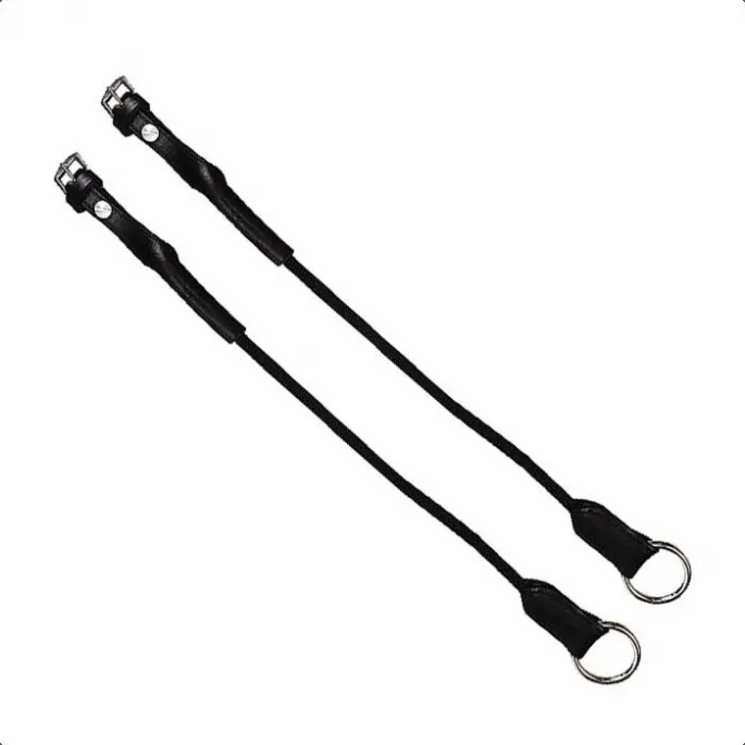 Montants de releveur cuir corde - Norton Pro - havane Jusqu puisement Des Stocks