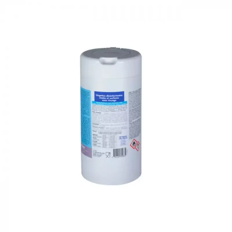Achat Immdiat Lingettes dsinfectantes curie virucides mains et surfaces sans rinage x100