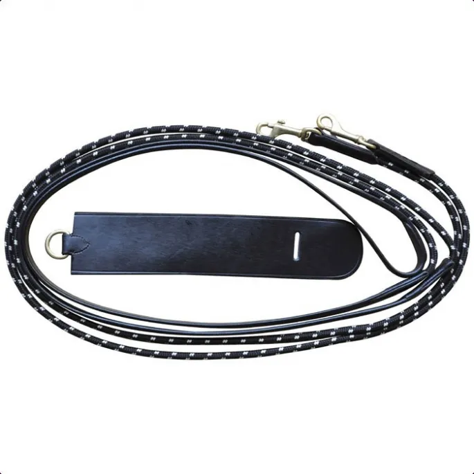 Rnes allemandes cuir /corde - Canter - noir - poney (pony ) Vente Flash