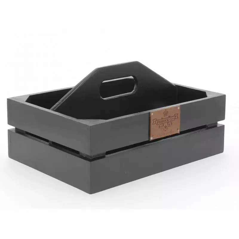 Populaire Boite de pansage cheval en bois Luxe Paddock Sport - Noir