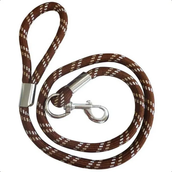 Retour Gratuit Laisse pour chiens corde paisse – Diego & Louna – anthracite/gris clair – 1.5 mtre