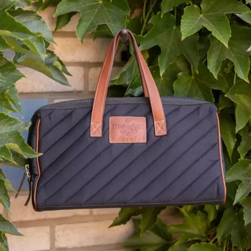 Sac curie et grooming Diagonal Paddock Sports - Noir Promotion