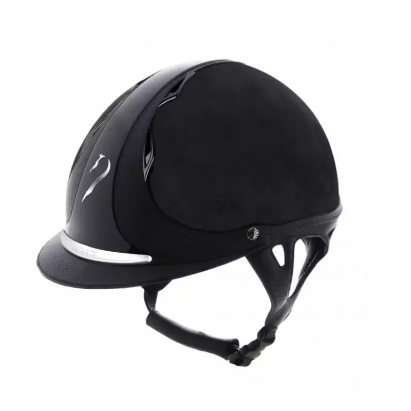 Populaire Casque Antars Classic Alcantara quitation - S- 55 - Noir