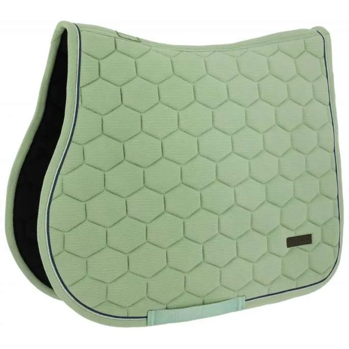 Tapis de selle mixte Honey - Equithme - vert clair - cheval (full ) Meilleur Prix