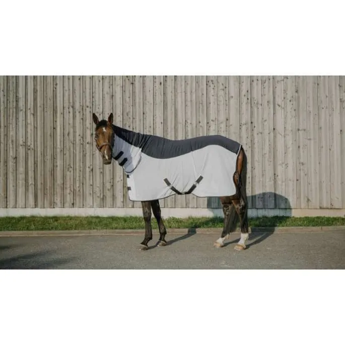 Chemise Flycool Combo Equithme - chemise anti-insectes - marine/blanc - 6'9 - 155 /206 cm Satisfait Ou Rembours