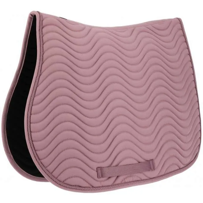 Jusqu puisement Des Stocks Tapis de selle mixte Wave - Riding World - noir - poney (pony )