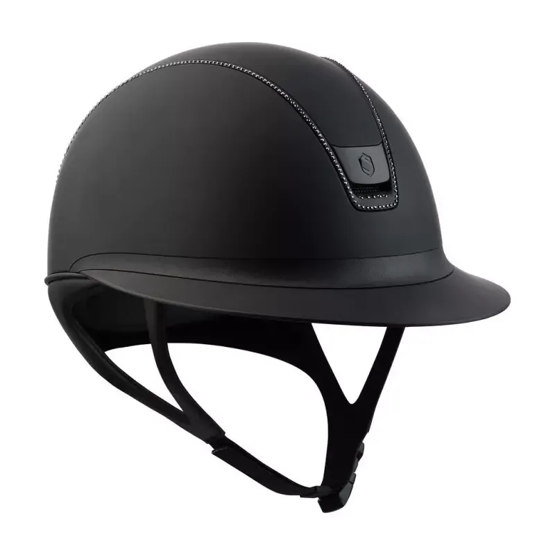 Casque quitation Miss Shield Shadowmatt 2.0 300 Swarovski Samshield - Coque L (57L-61L) - Noir Acheter Direct
