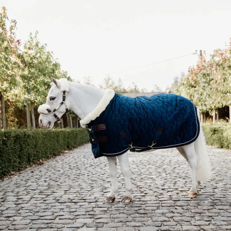 Manta para caballo Kentucky Show manta Velvet Navy Tiny Petit Prix