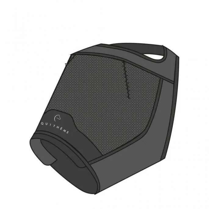 Nouveaut Masque anti-mouches anti-UV mesh sans oreilles - Equithme - noir - M