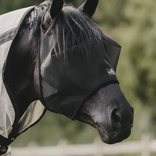 Mscara antimoscas Kentucky mscara antimoscas Classic Without Ears - Cob / Black Dernier Modle