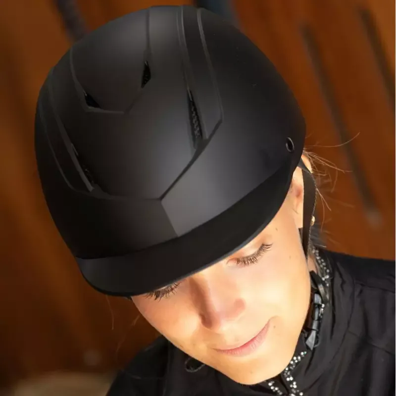 Casque quitation Quartz Harry's Horse - 1- XS/S 48-52 - Noir Offre Limite