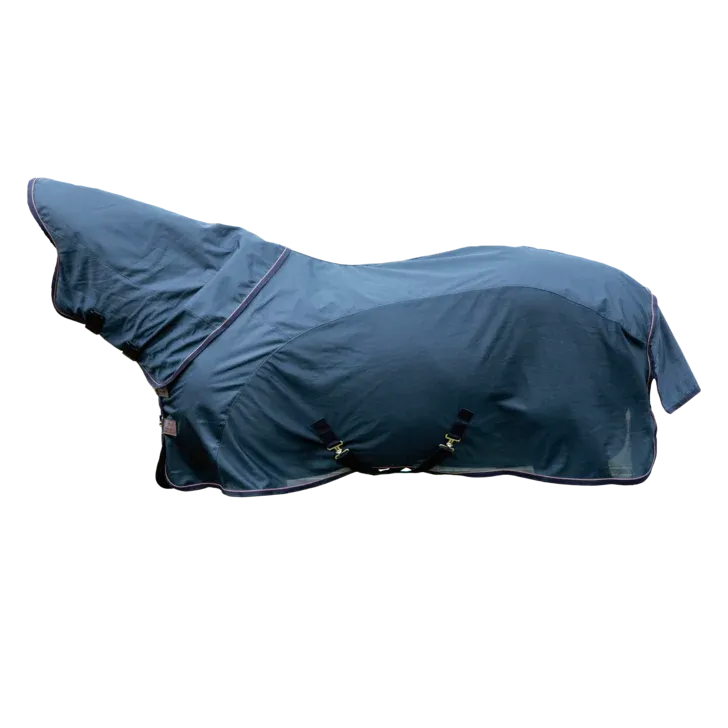 Achetez Aujourdhui Manta para caballo Kentucky impermeable Combo Turnout Fly manta Classic - Black / 140 CM/6'3