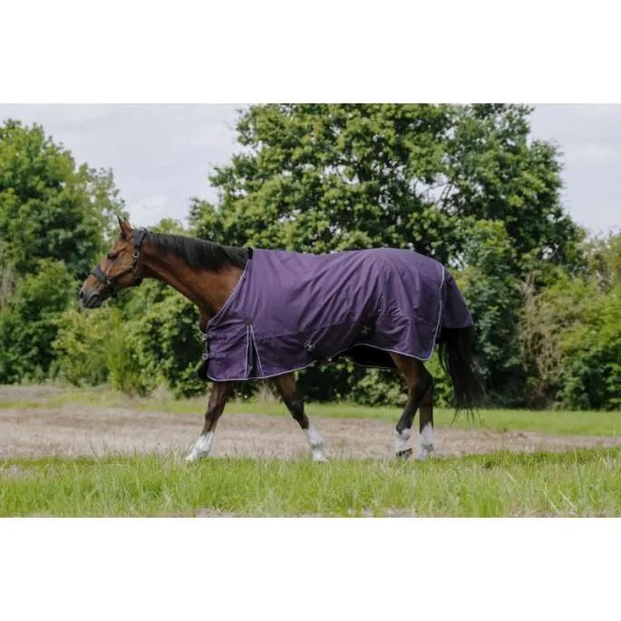 Couverture Tyrex 600D Aisance 0g - Equithme - prune - 0g - 7'0 - 165 /215 cm Prix Promo