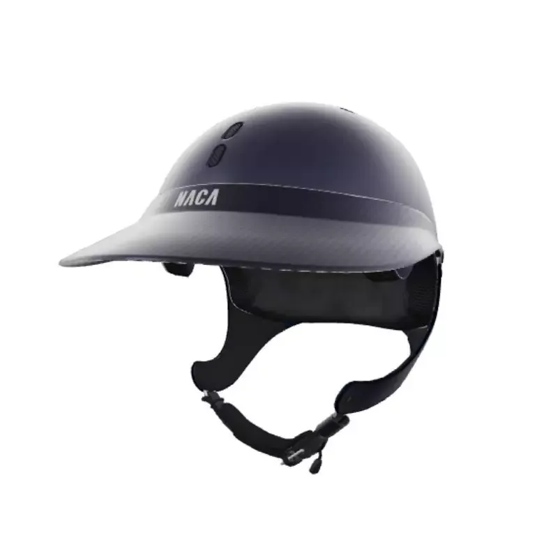 Pack casque quitation Gravity XP Mat Naca avec mousse et visire XL Carbone Commander Maintenant