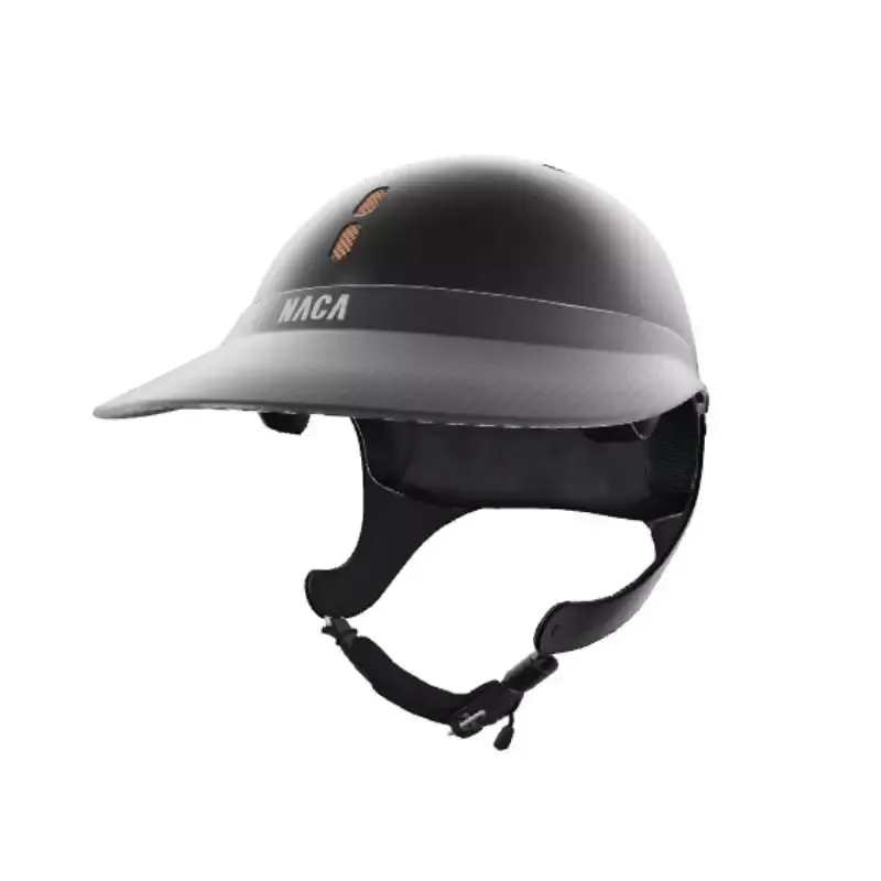 Pack casque quitation Gravity XP Glow Naca avec mousse et visire XL Carbone Solde