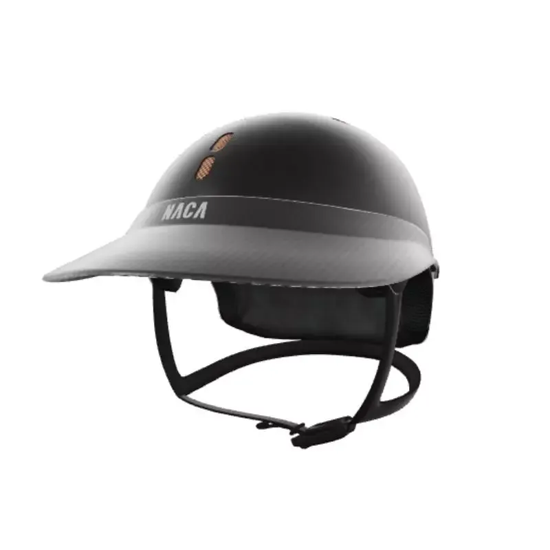 Meilleur Prix Pack casque quitation Gravity S Mat Naca avec mousse et visire XL Carbone