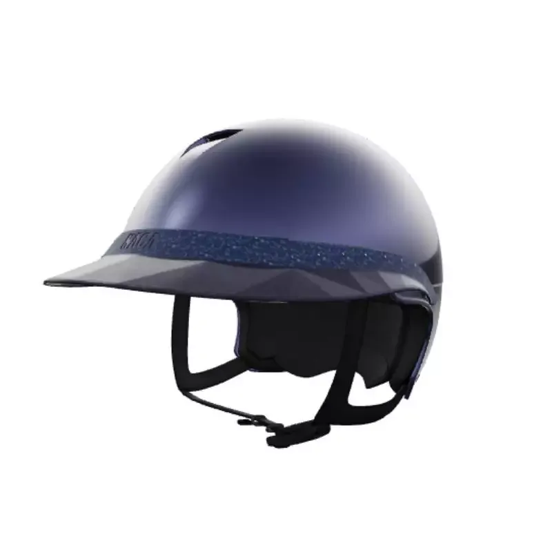 Populaire Pack casque quitation Comte S Glow Naca avec mousse et visire Large Glow Up