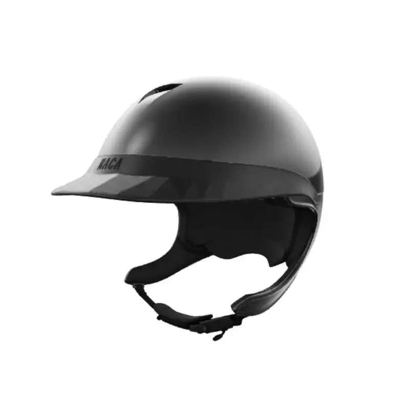Nouveaut Pack casque quitation Comte XP Glow Naca avec mousse et visire Small