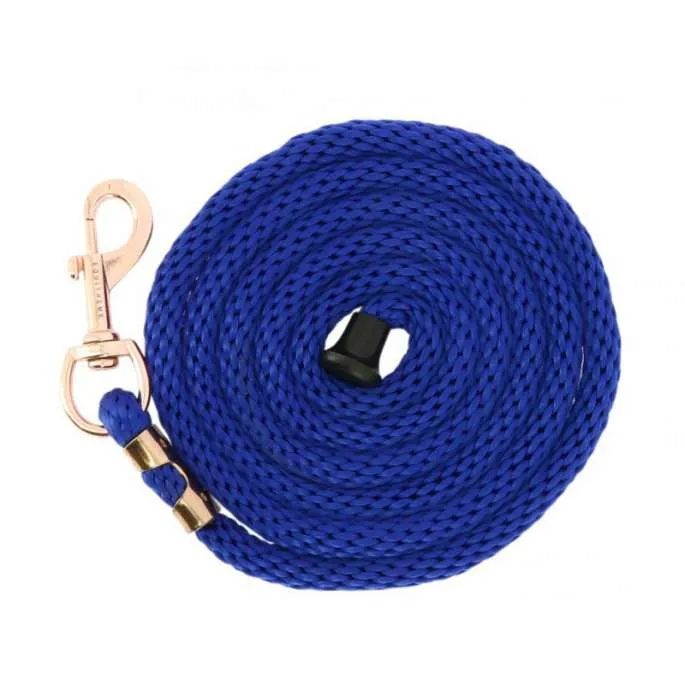 Longe d'attache Soft rose gold - Equithme - bordeaux - 2 mtres Livraison Express