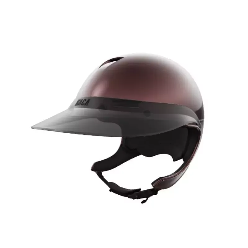 Offre Spciale Pack casque quitation Comte XP Glow prune Naca avec mousse et visire XL X-Ray