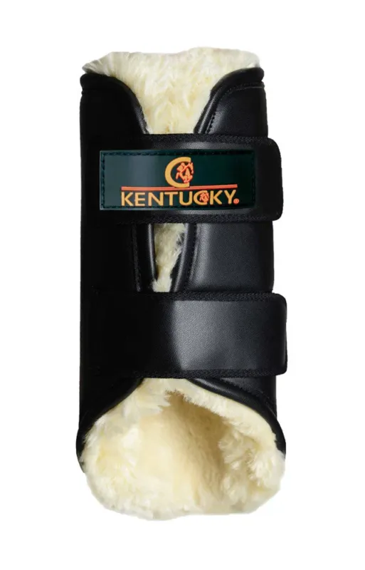 Commande En Gros Calzado ecuestre Kentucky Boots Leather Hind - Full / Black