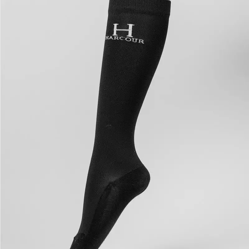 Chaussettes quitation Badminton Harcour lot de 2 – Noir Livraison Express