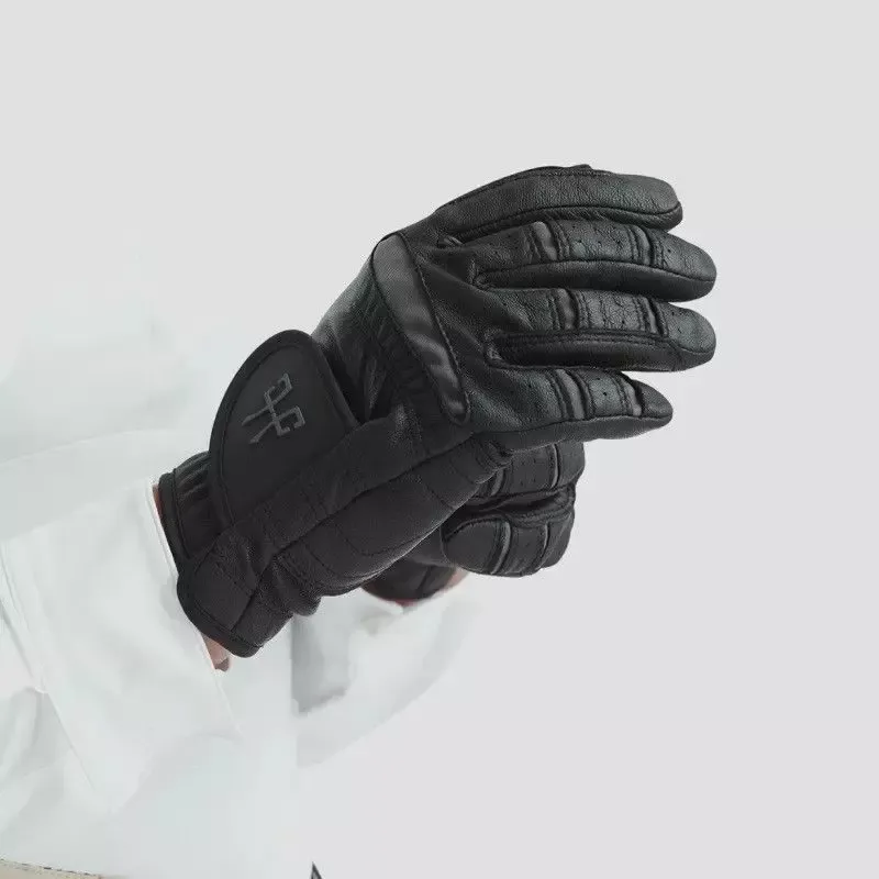 Gants quitation Horse Pilot Competition cuir - Noir Prix Bas