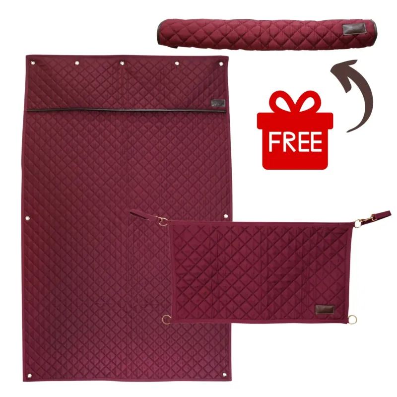 Protector ecuestre Kentucky Stable Show Set Bordeaux - Free Head Protector Marque
