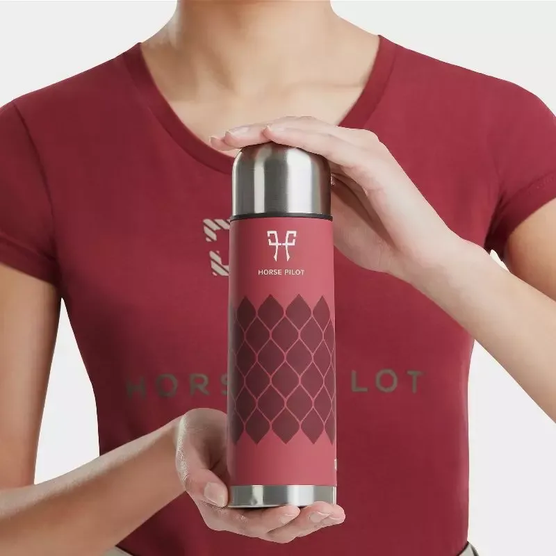 Thermos isotherme quitation Camper Horse Pilot - Unique - Rouge fonc Authentique