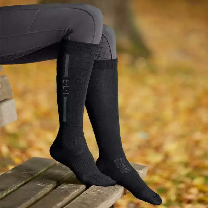 Chaussettes quitation Merino ELT unisexe – Noir Acheter Direct