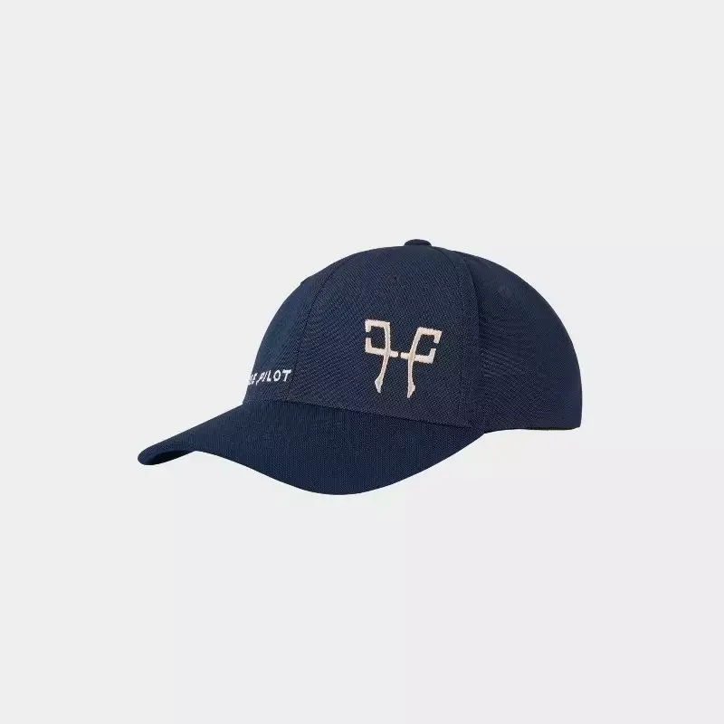 Usine Directe Casquette quitation Flexfit Cap Horse Pilot - M - Noir