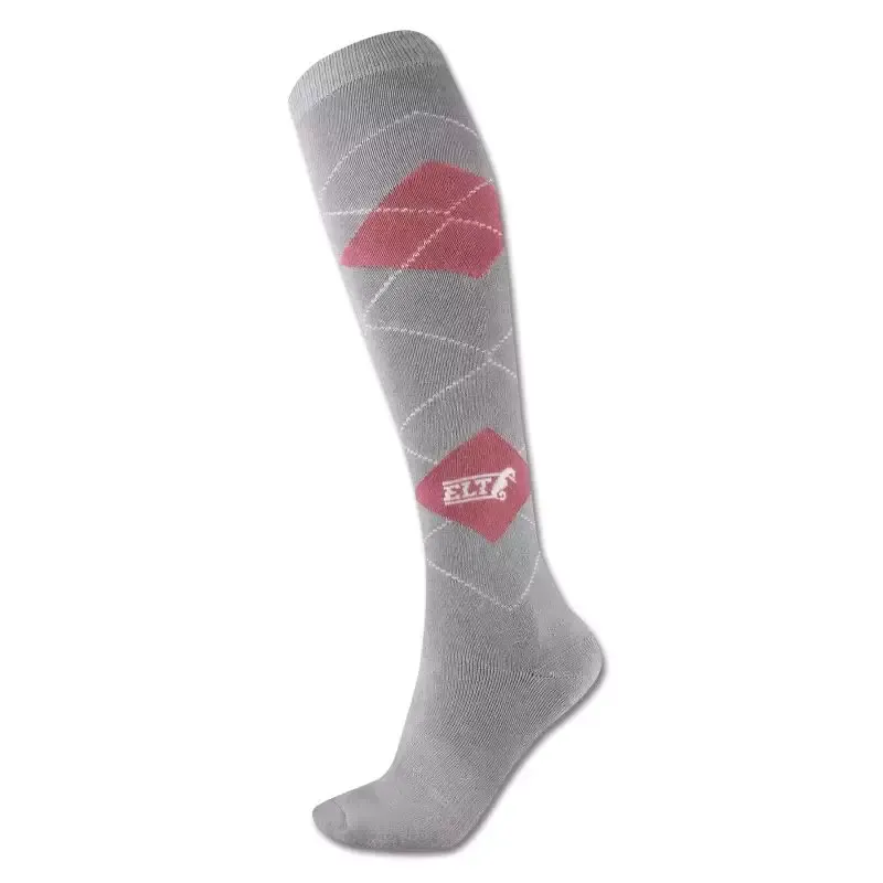 Nouvelle Collection Chaussettes quitation Karo ELT – L- 43-46 – Noir
