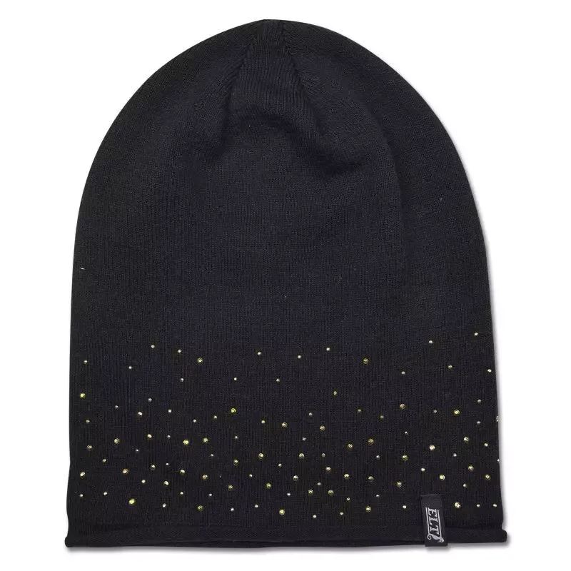 Seulement Aujourdhui Bonnet hiver cavalire strass ELT Carrie – Taille unique – Noir