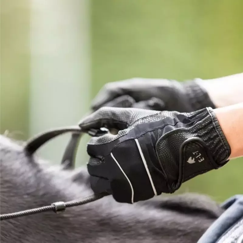 Gants quitation Function ELT toutes saisons – Noir Retour Gratuit