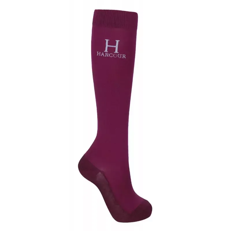 Achat Immdiat Chaussettes quitation Harcour Hickstead – Noir