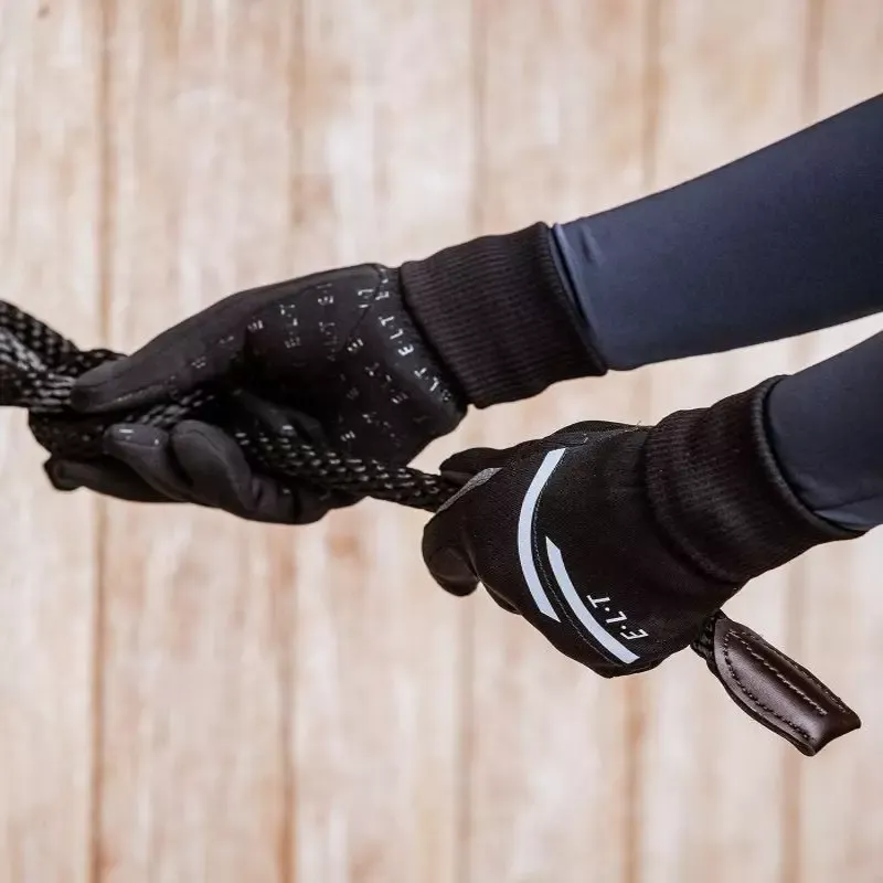 Gants quitation hiver Torino ELT – Noir Acheter En Ligne