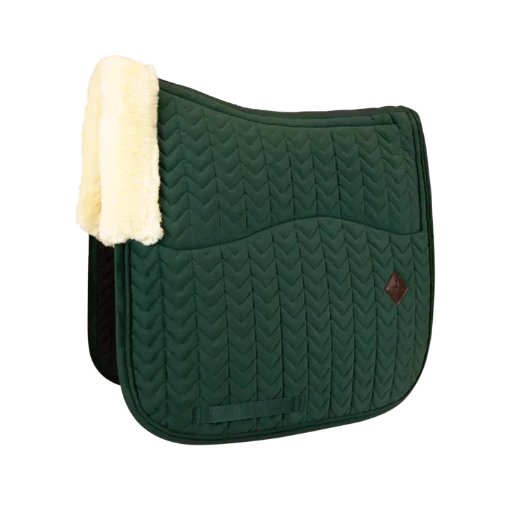 para caballo Kentucky Skin Friendly mantilla Velvet Dressage - Black Seulement Aujourdhui