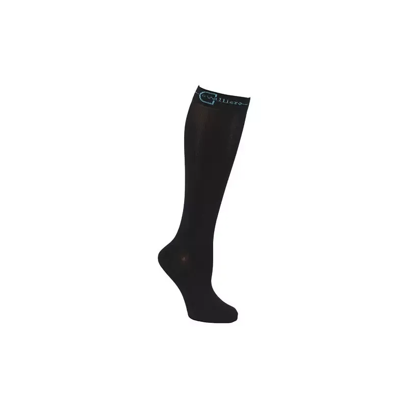 Chaussettes quitation hautes t Grado Covalliero - 37-39 - Noir Rduction