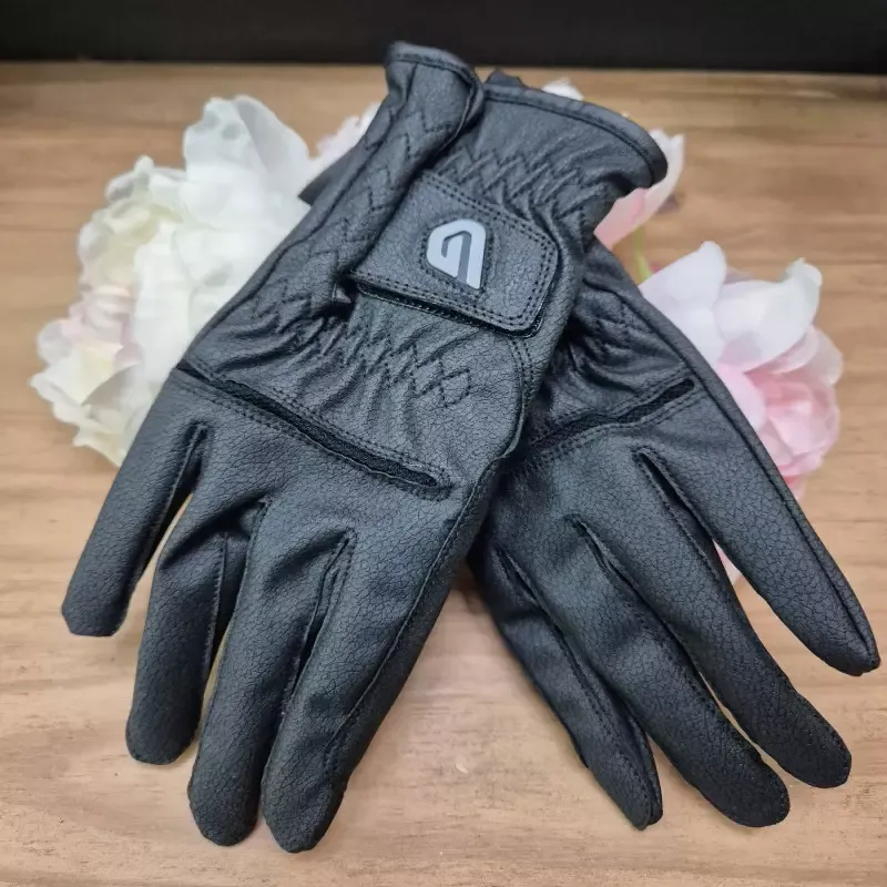 Commande En Gros Gants quitation Classic Riding Glovers – Noir