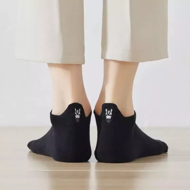 Chaussettes languette cheval - 35-41 - Noir Acheter En Ligne